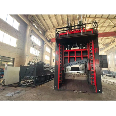 Gantry Shear Scrap Metal Cutting